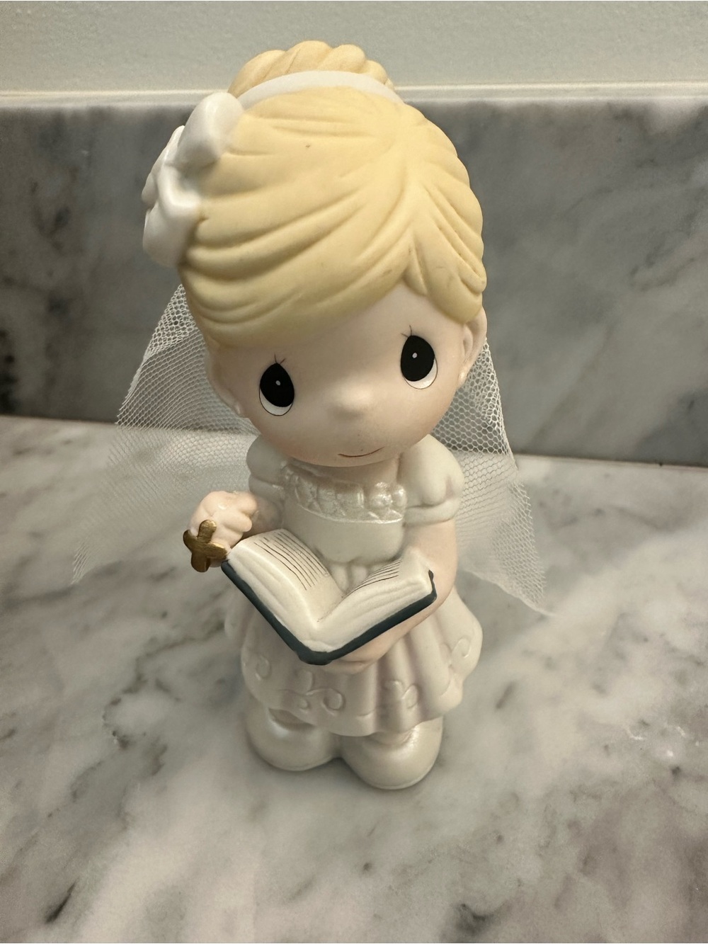 Precious Moments Communion This is the Day The Lord Has Made Girl Rosary 153006